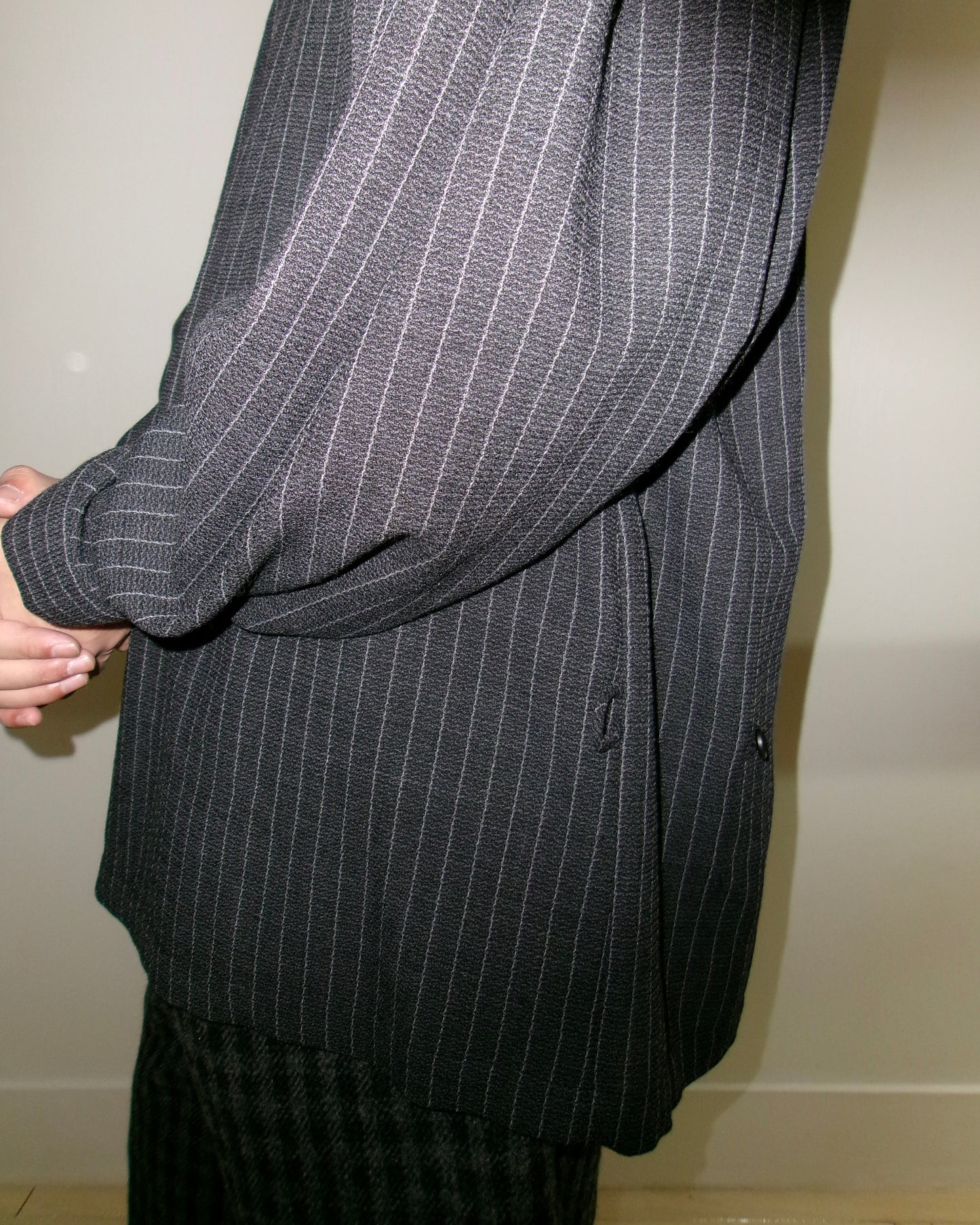 oira pullover shirt - wool stripe