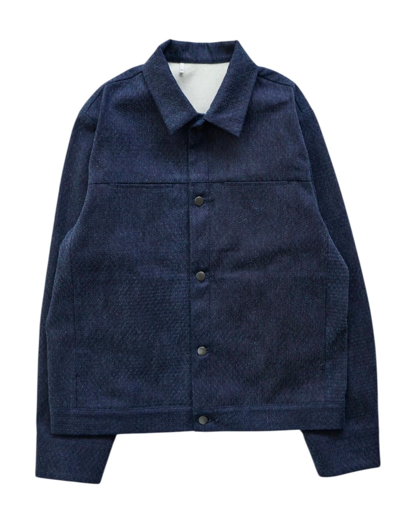 DENIM TRUCKER JACKET - 12.5oz Rainbow Denim + Needle -