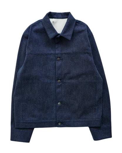 DENIM TRUCKER JACKET - 12.5oz Rainbow Denim + Needle -