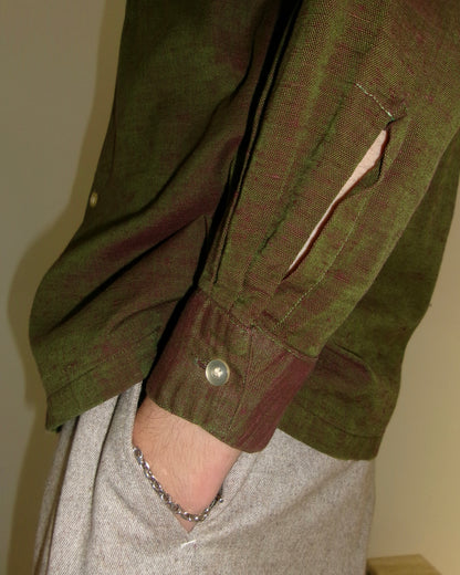 60's ARROW open collar shirts