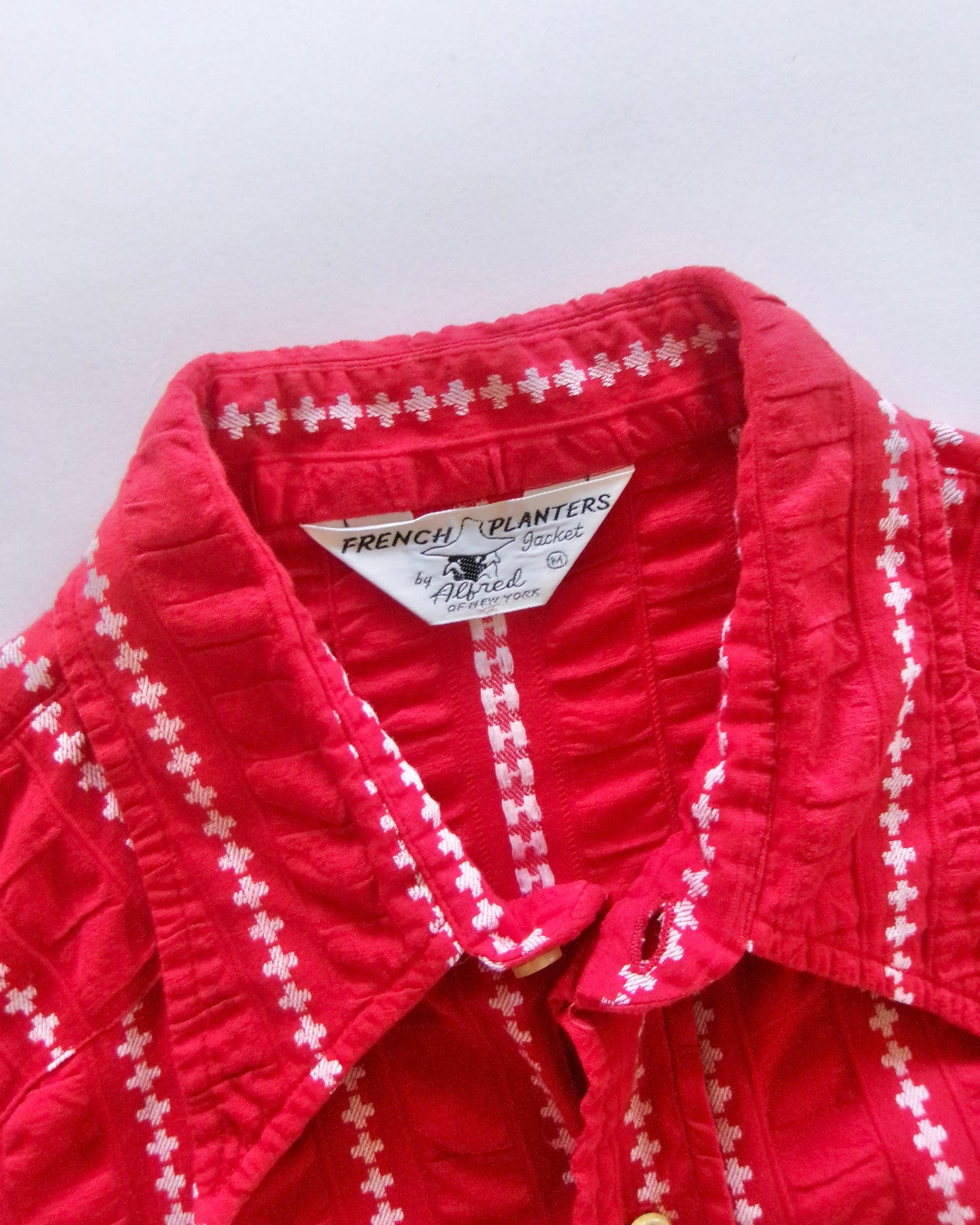 FRENCH PLANTERS seersucker shirt