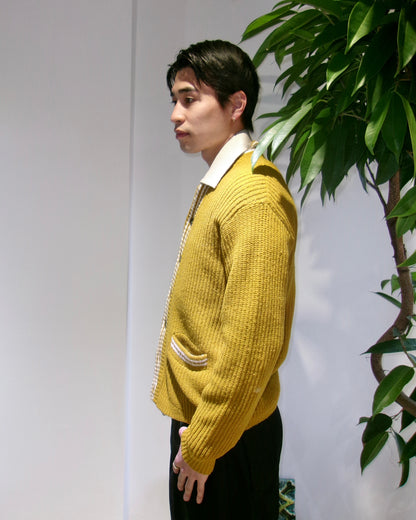 60~70s PILGRIM college cardigan