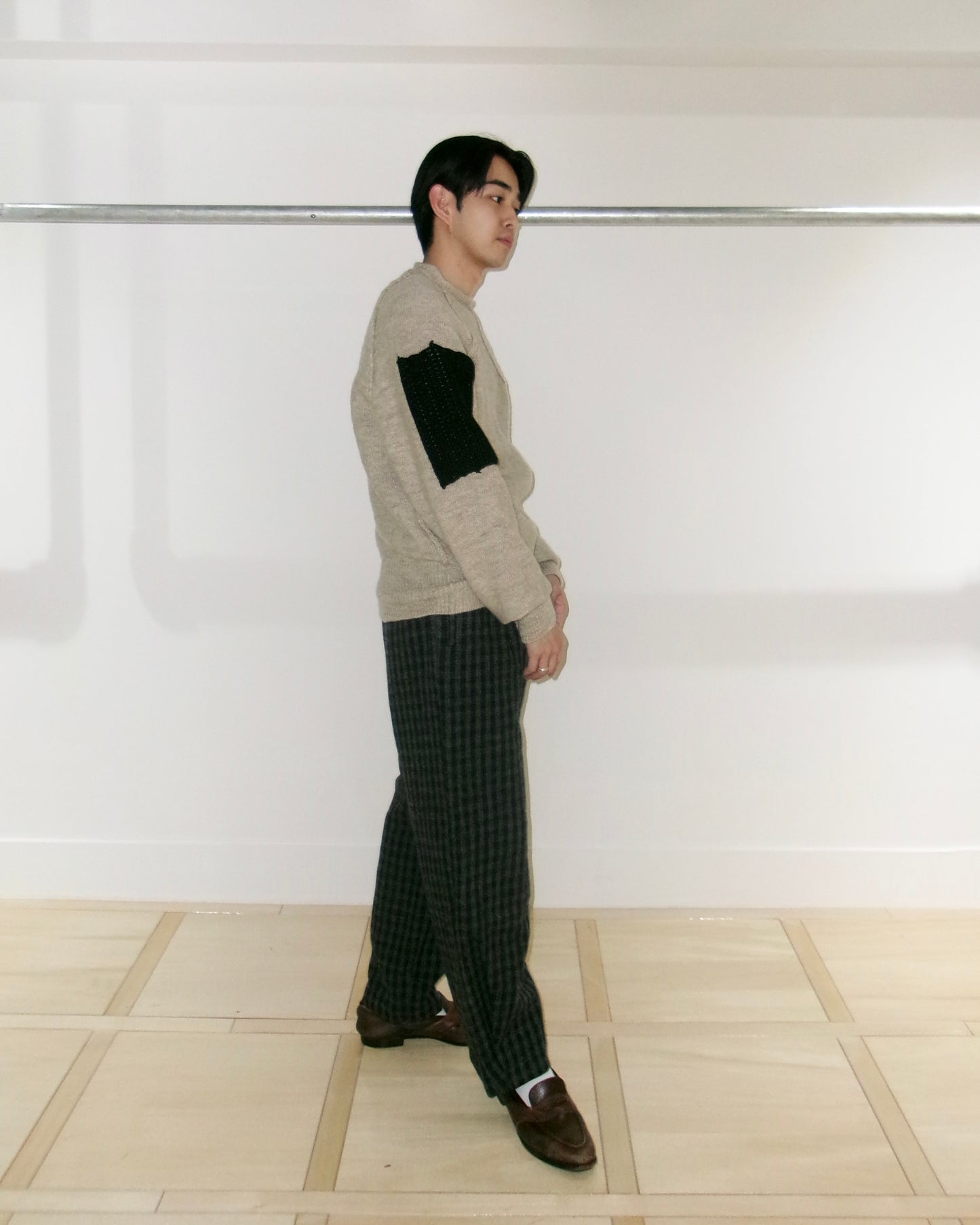 oira reversible knit pull - オノエ