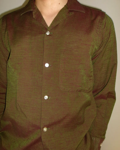 60's ARROW open collar shirts