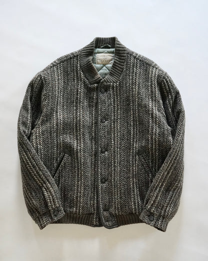 80~90s bignami knit bomber jacket