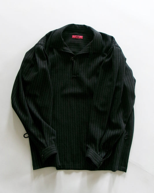 oira pullover shirt - wool stripe