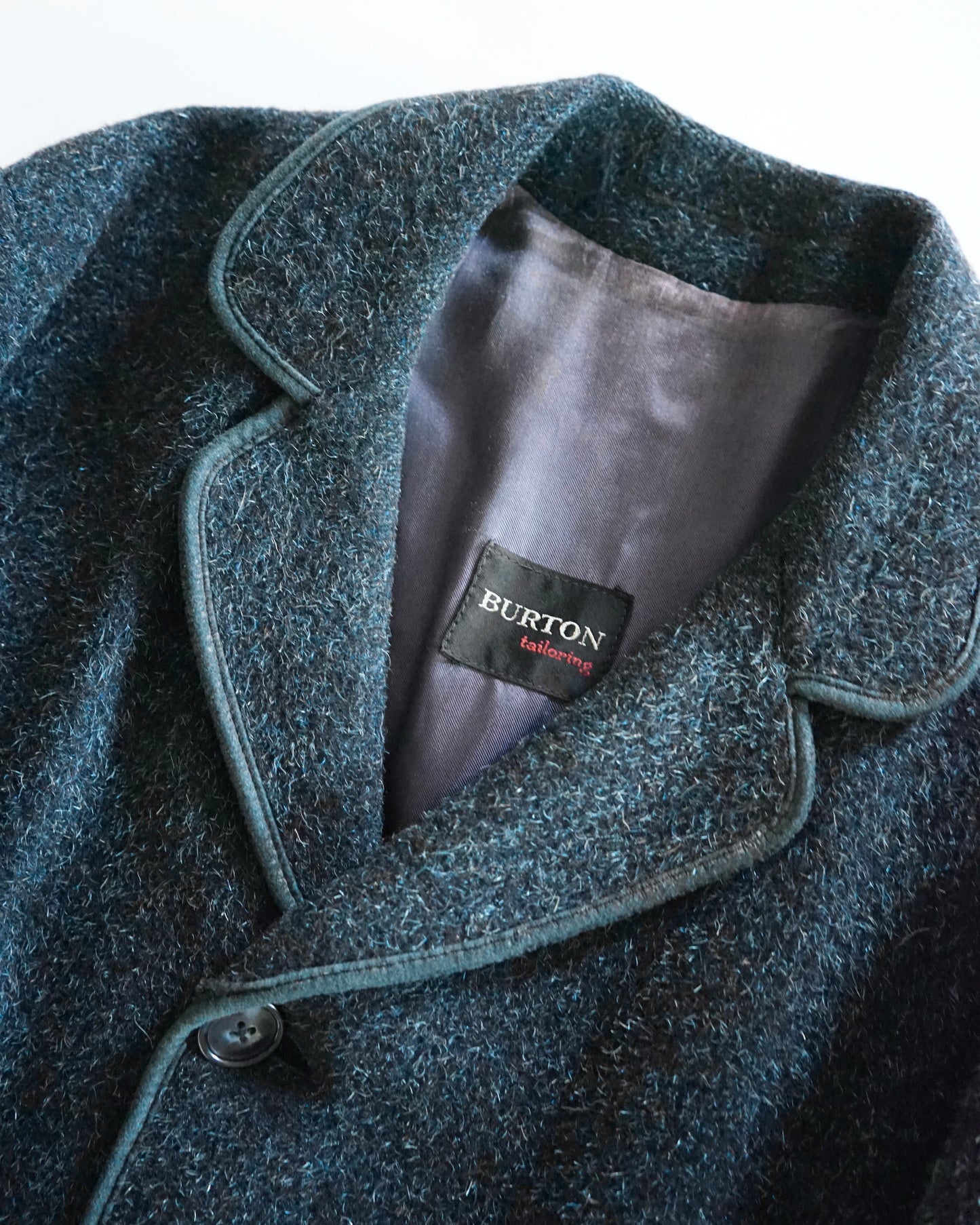 60s BURTON Cashmere beaver finish coat