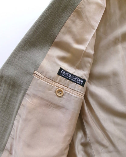 90s GIORGIO ARMANI silk wool setup made in italy