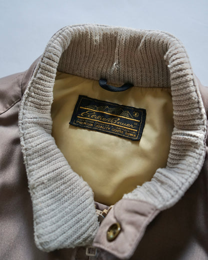 80s Eddie Bauer down bomber jacket