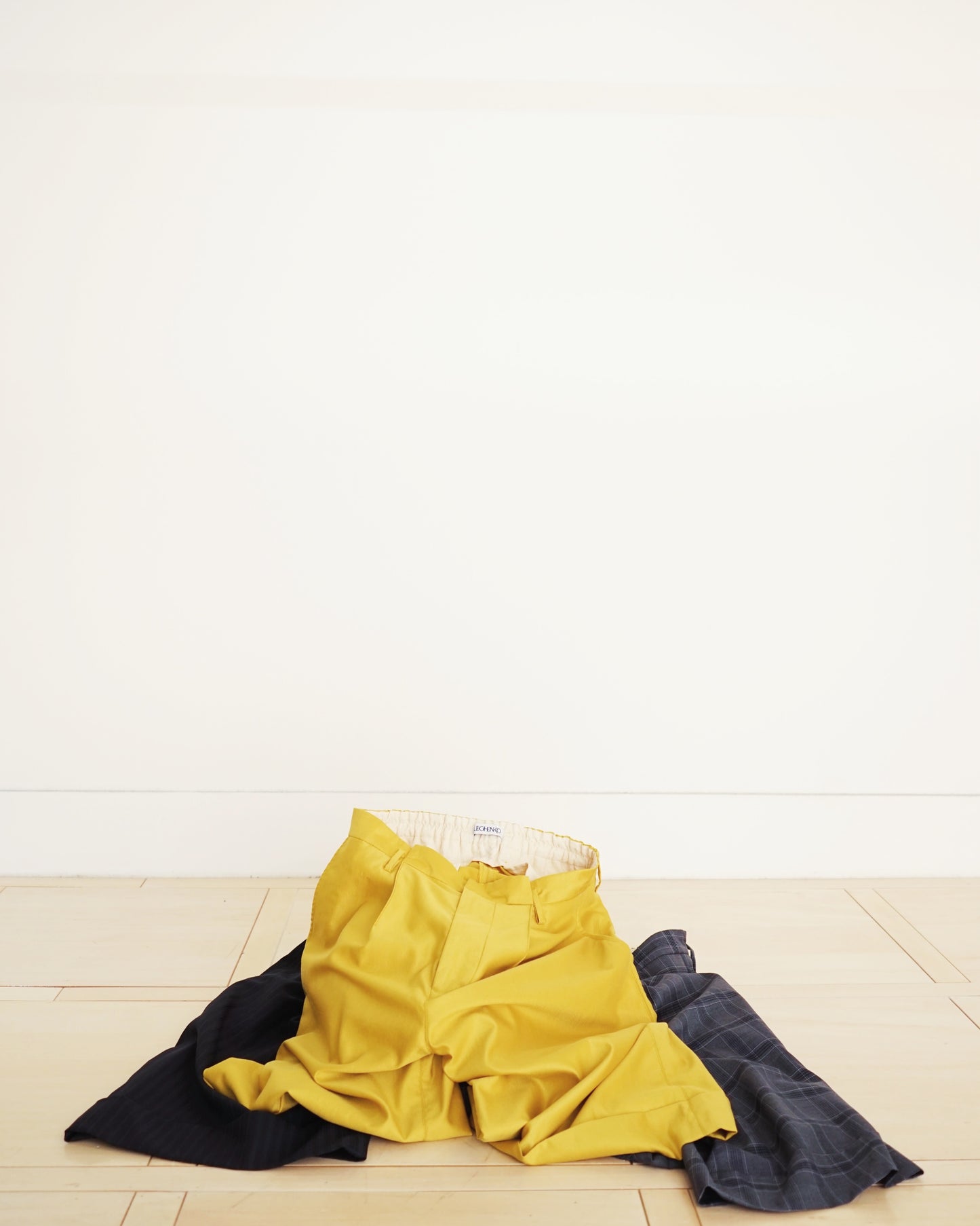 LECHENKO Chesco tailored shorts-check