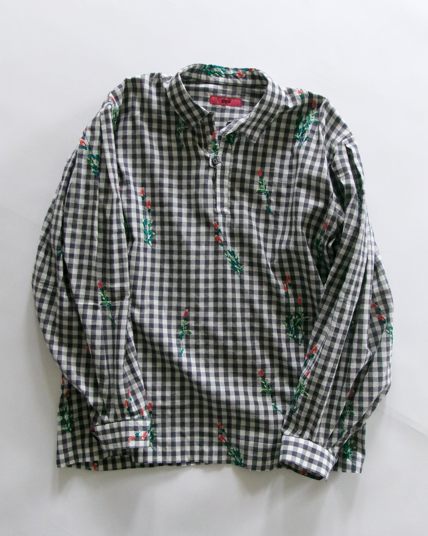oira pullover shirt - gingham