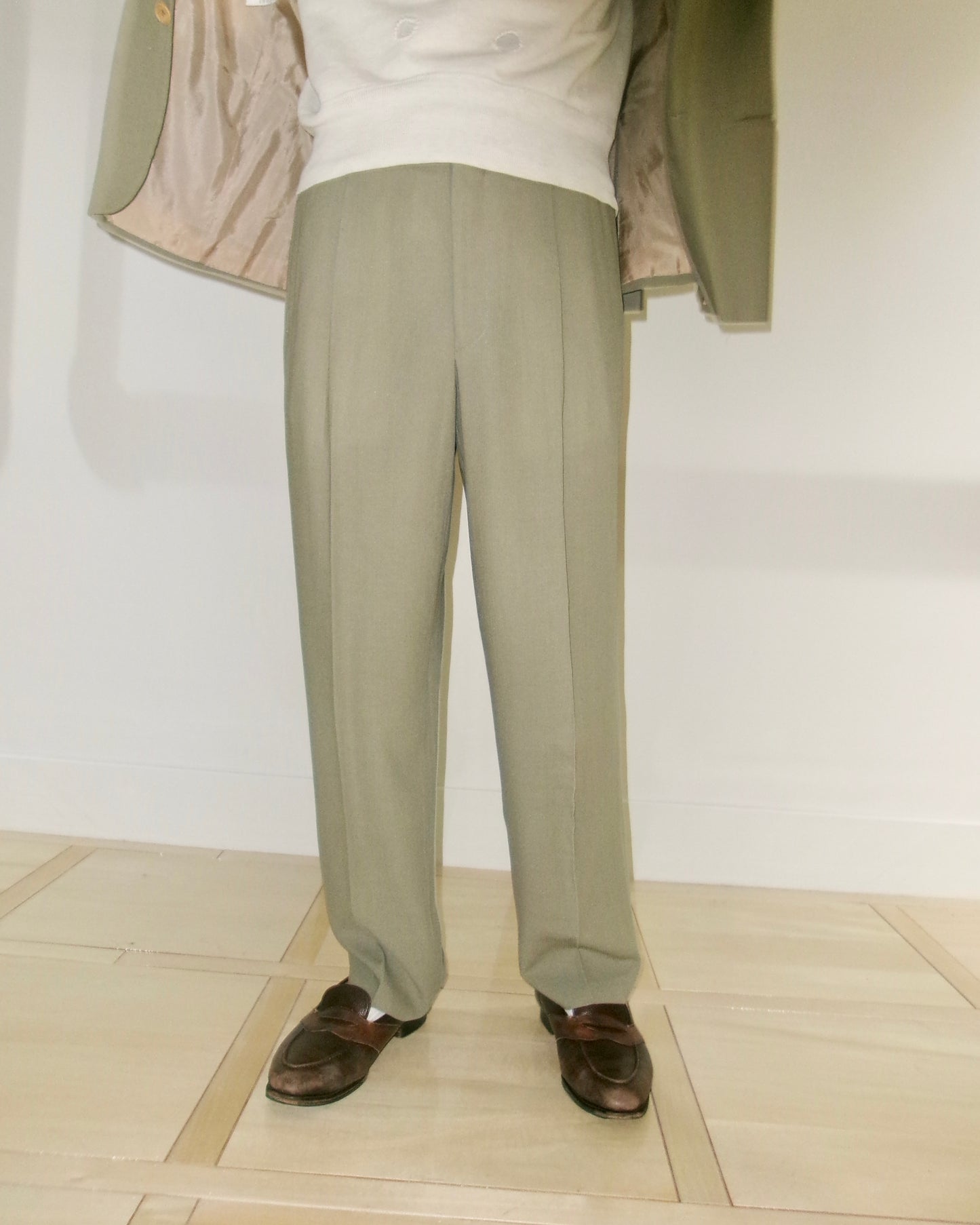 90s GIORGIO ARMANI silk wool setup made in italy