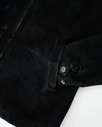 90s Polo by Ralph Lauren suede zip sports jacket