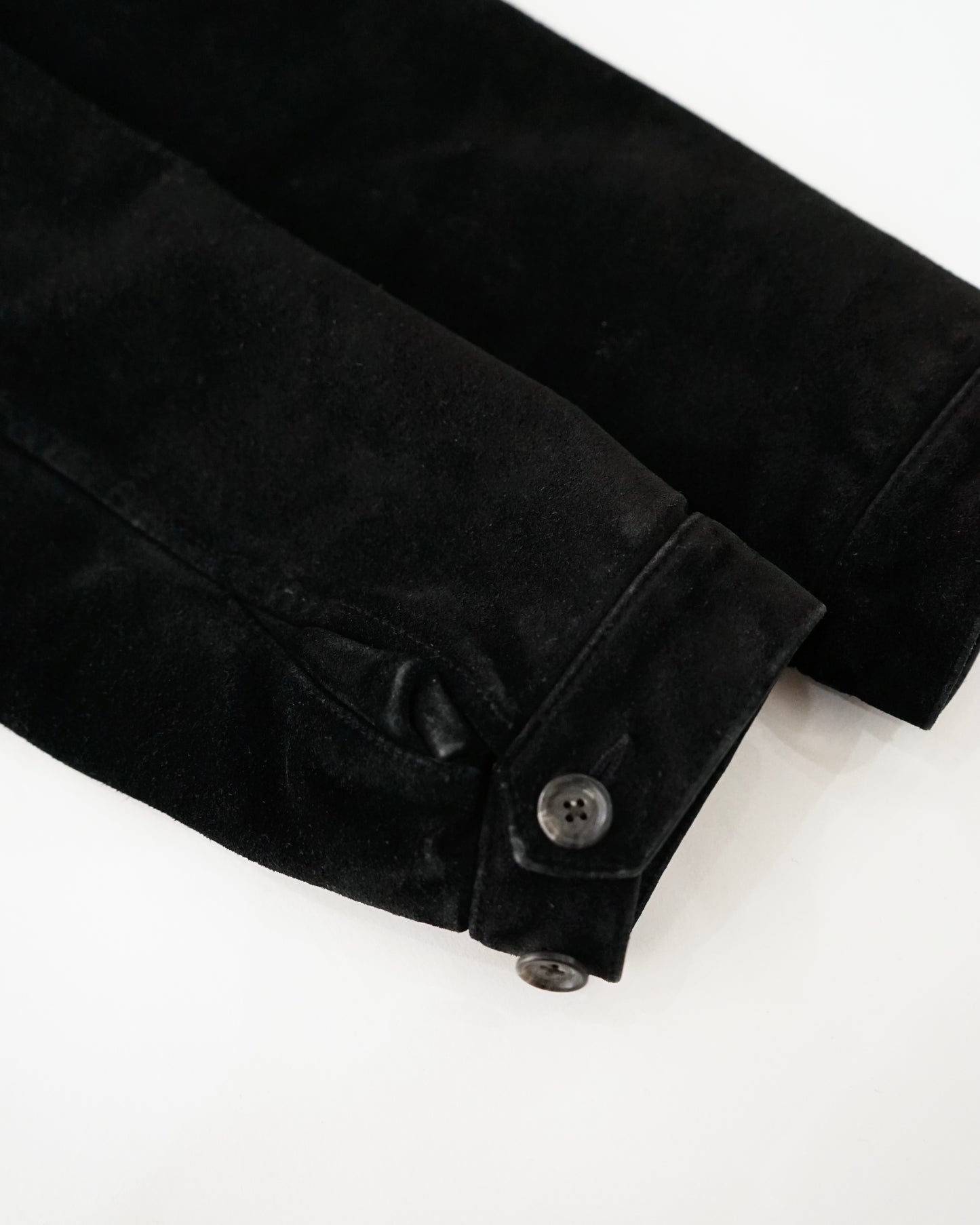 90s Polo by Ralph Lauren suede zip sports jacket