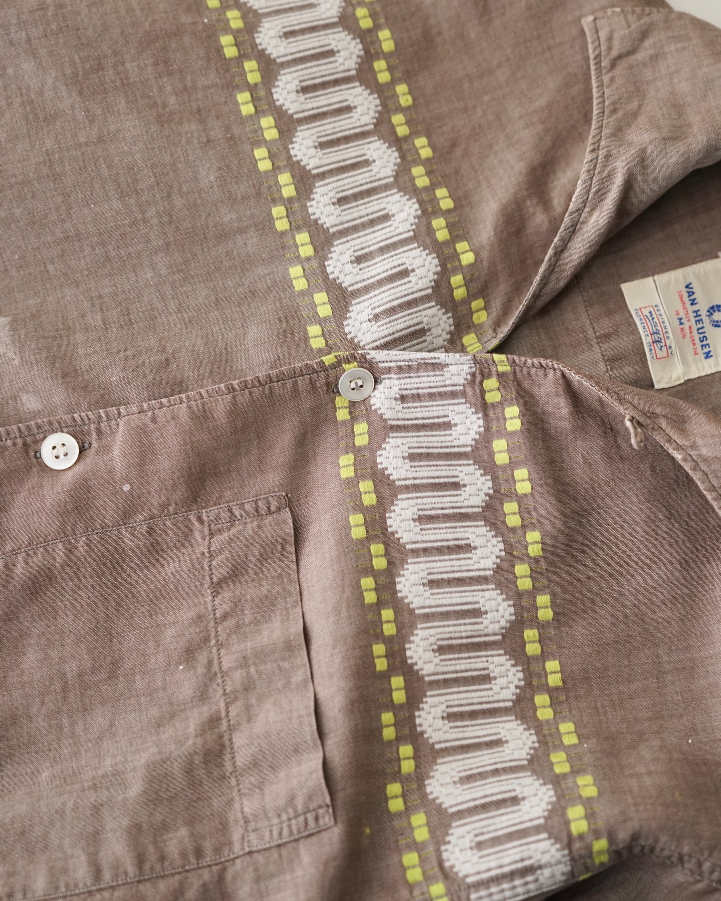 60s VAN HEUSEN Italian color shirts