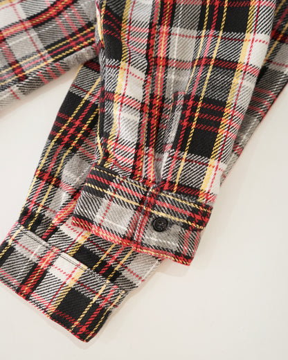 80s【BIG MIKE】L/S Flannel Shirt USA製