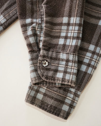 70s Sears L/S Print Flannel Shirt