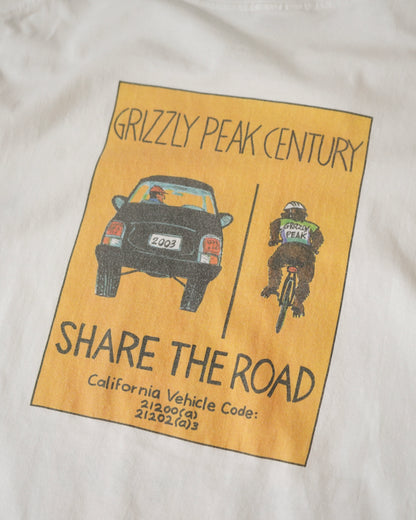2003 Grizzly Peak Century “Share The Road” T-Shirt