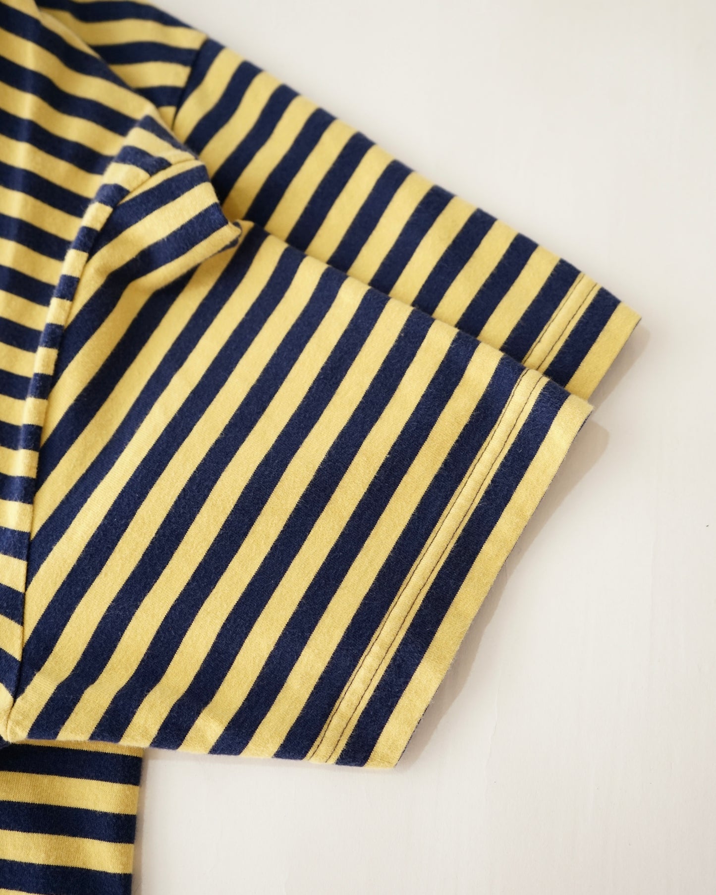 LAND'S END fine stripe pocket tee