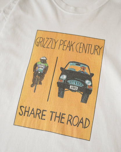 2003 Grizzly Peak Century “Share The Road” T-Shirt