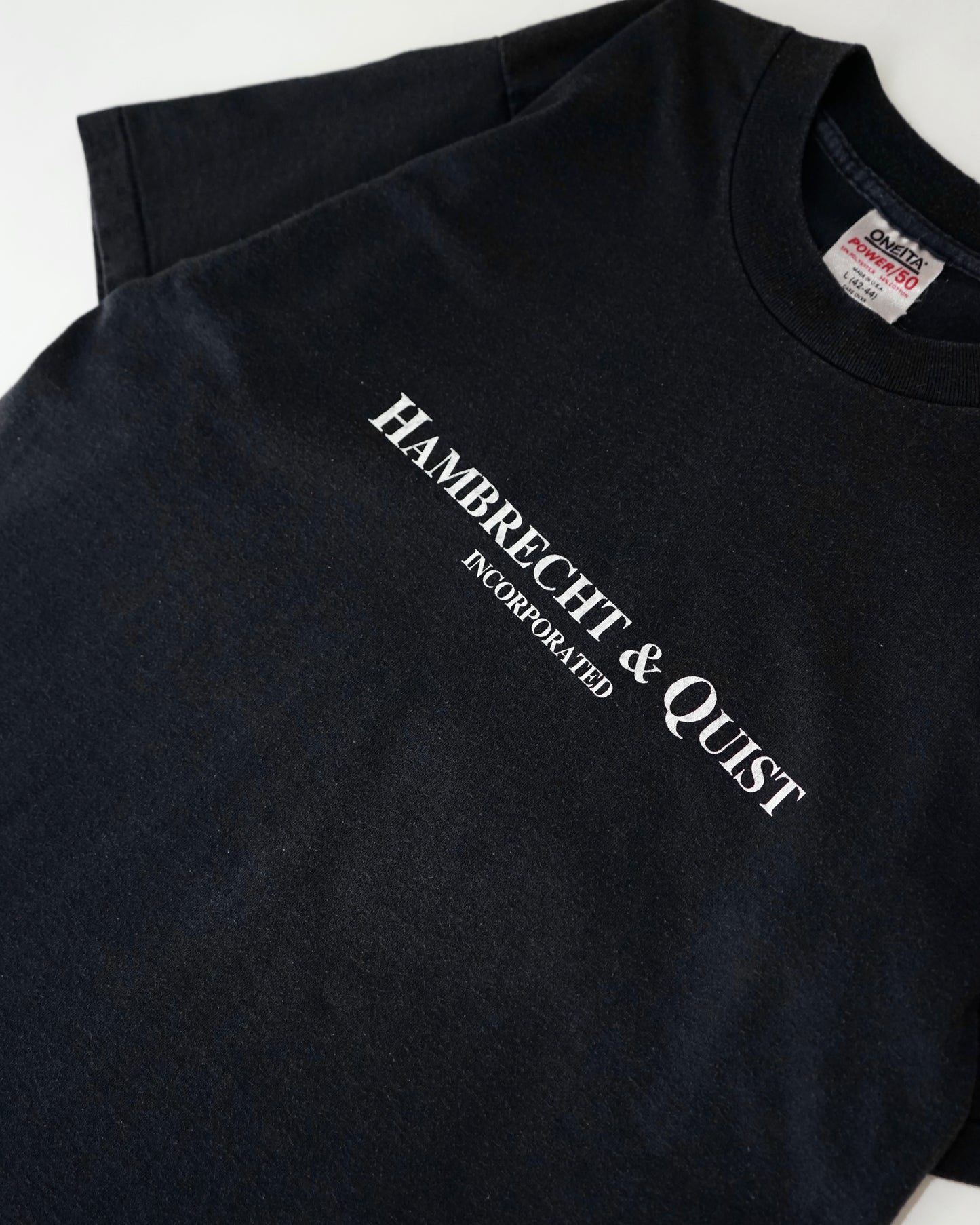 90s ONEITA “1990 Corporate Challenge” Print T-Shirt Made in USA