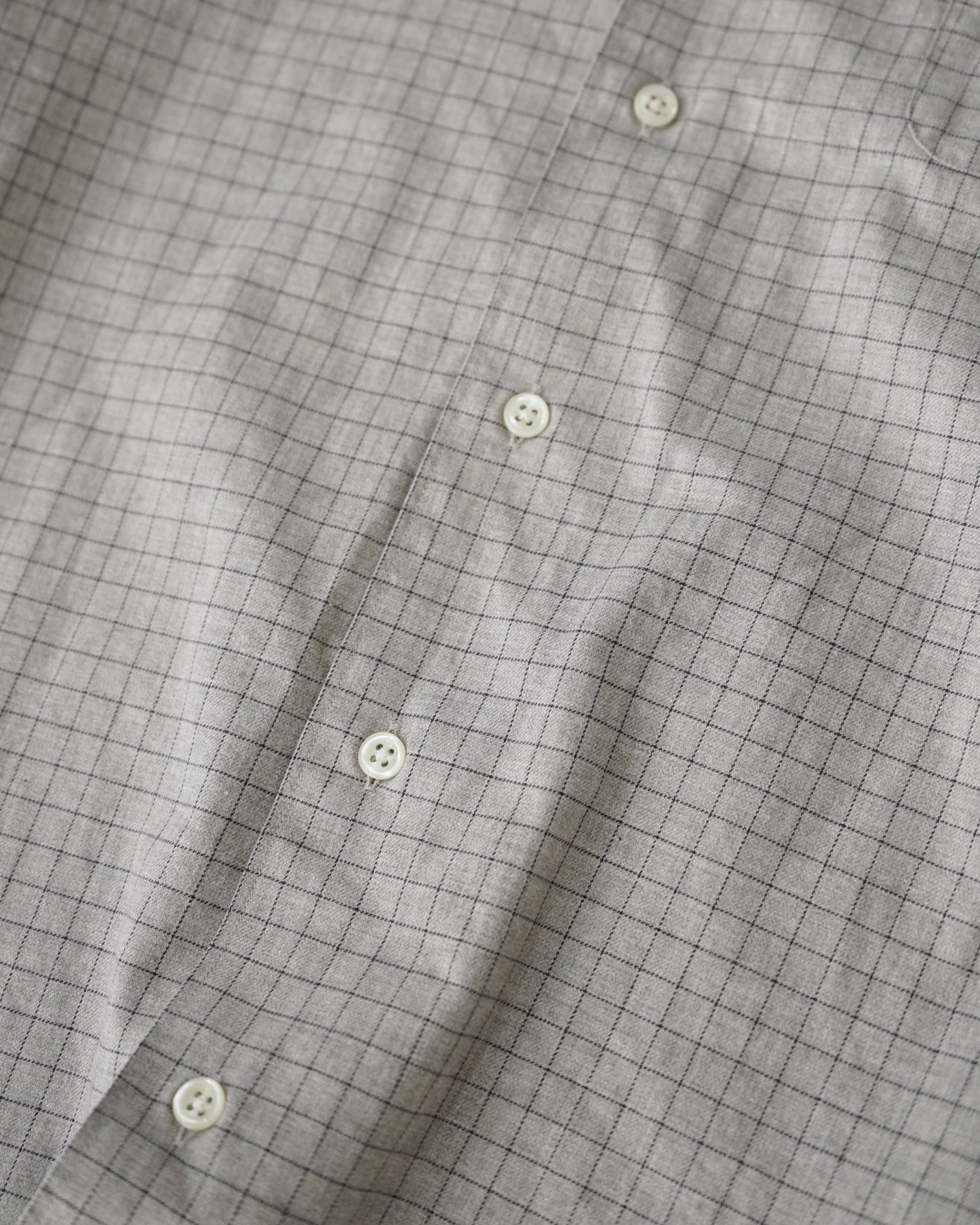 90s Polo Ralph Lauren “BONNARD” Windowpane Cotton Shirt