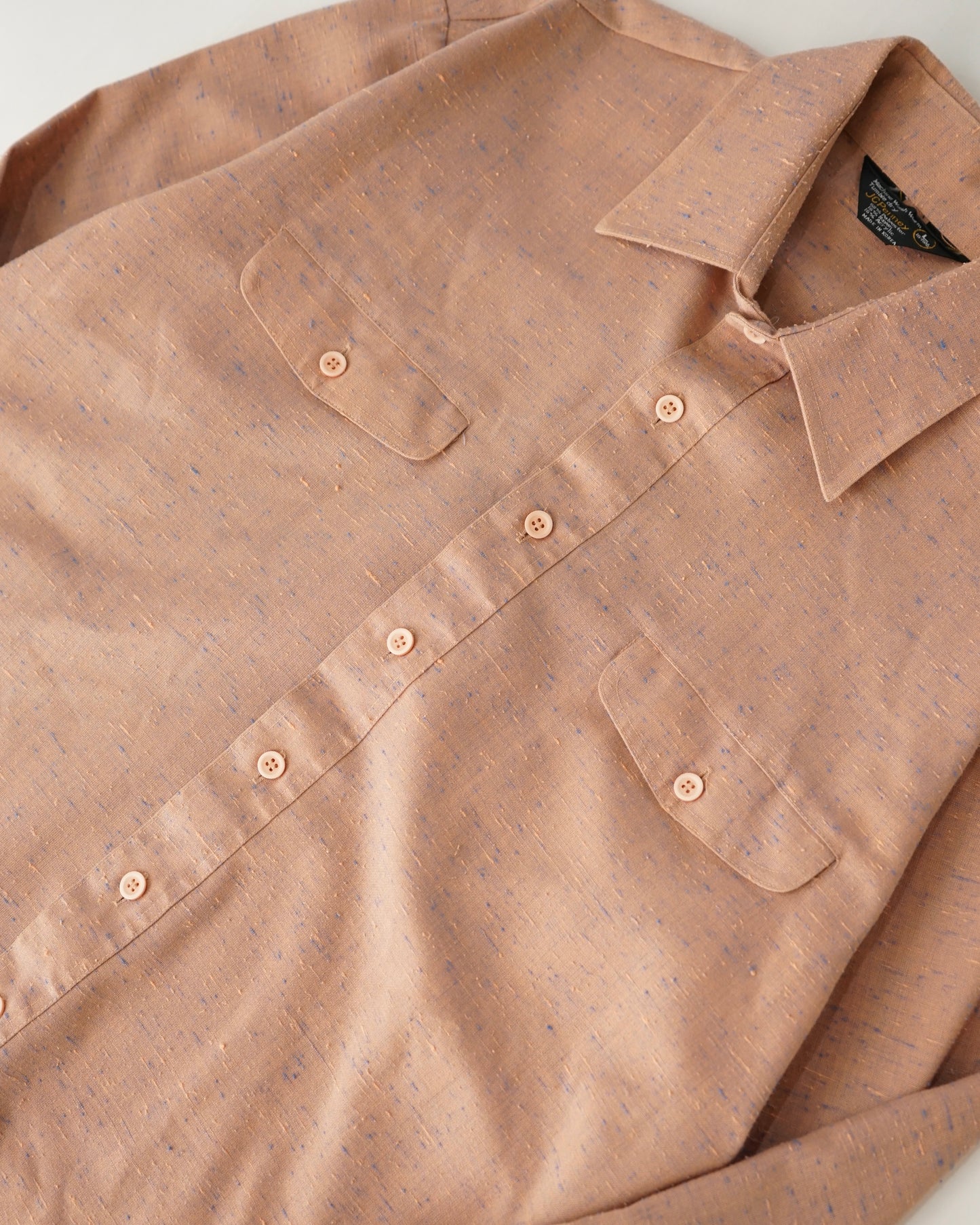 70s JCPenney Nep Pattern Shirt