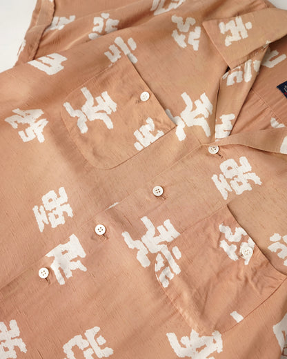1950-60s California Made Open Collar Shirt