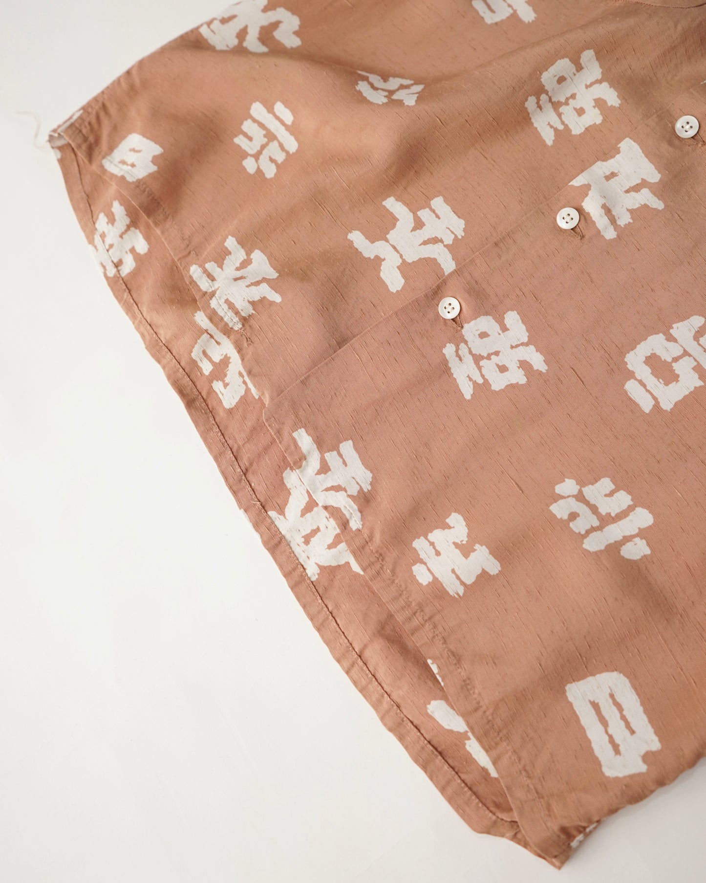 1950-60s California Made Open Collar Shirt