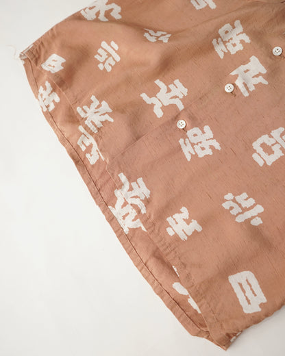 1950-60s California Made Open Collar Shirt