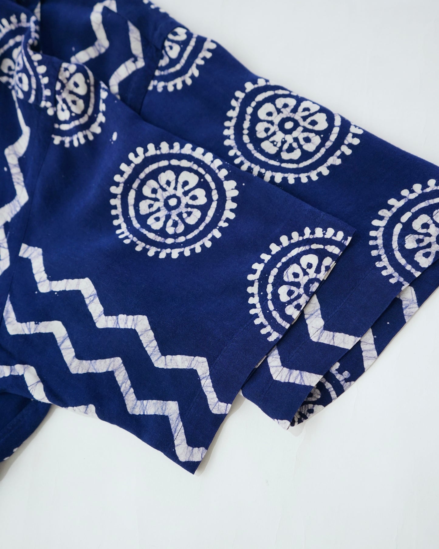Polo by Ralph Lauren Batik Pattern Open Collar Shirt