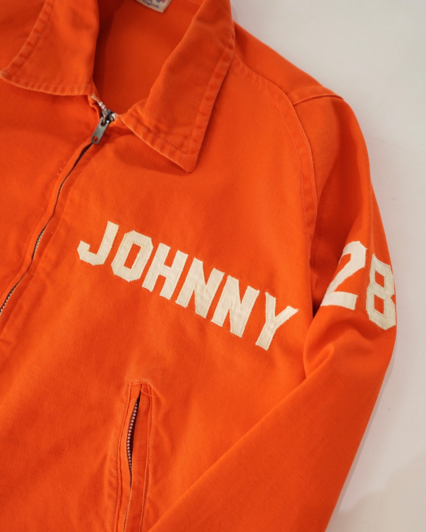 1960s Boatogs Cotton Zip Jacket “JOHNNY” Orange