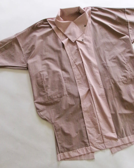 reversible OTAHUKU coat - pink