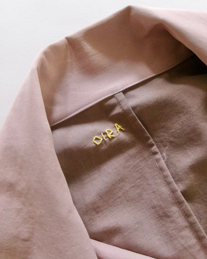 reversible OTAHUKU coat - pink