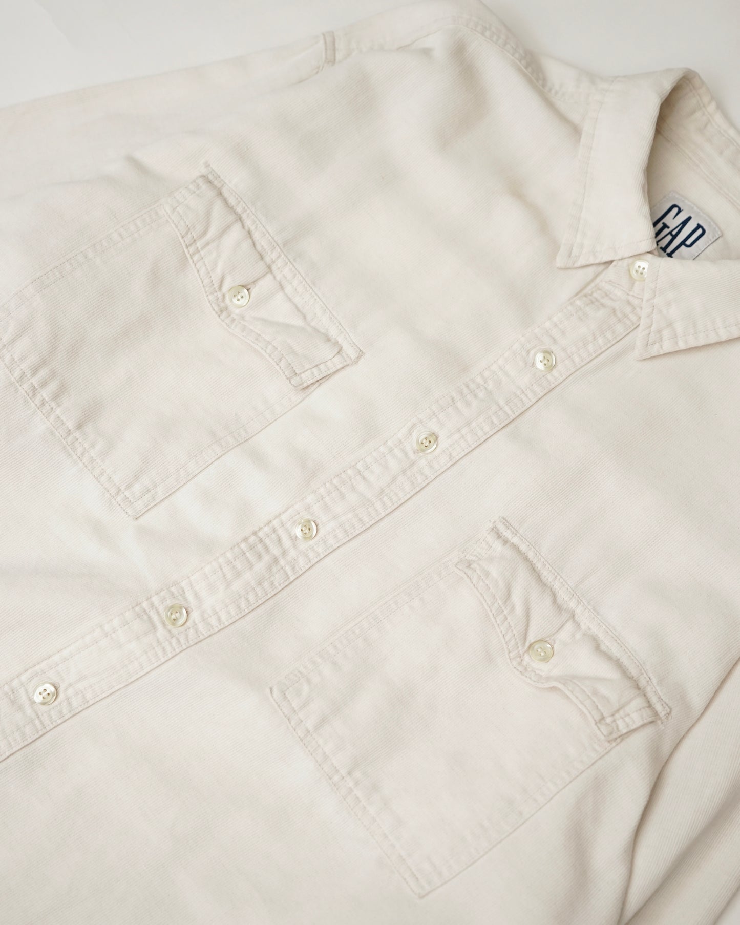 90s GAP cotton linen work shirts