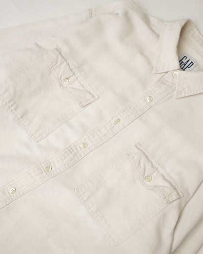 90s GAP cotton linen work shirts