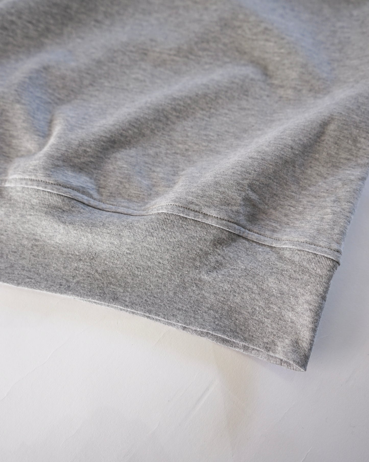 Cale-36 gauge fleece short sleeve- gray