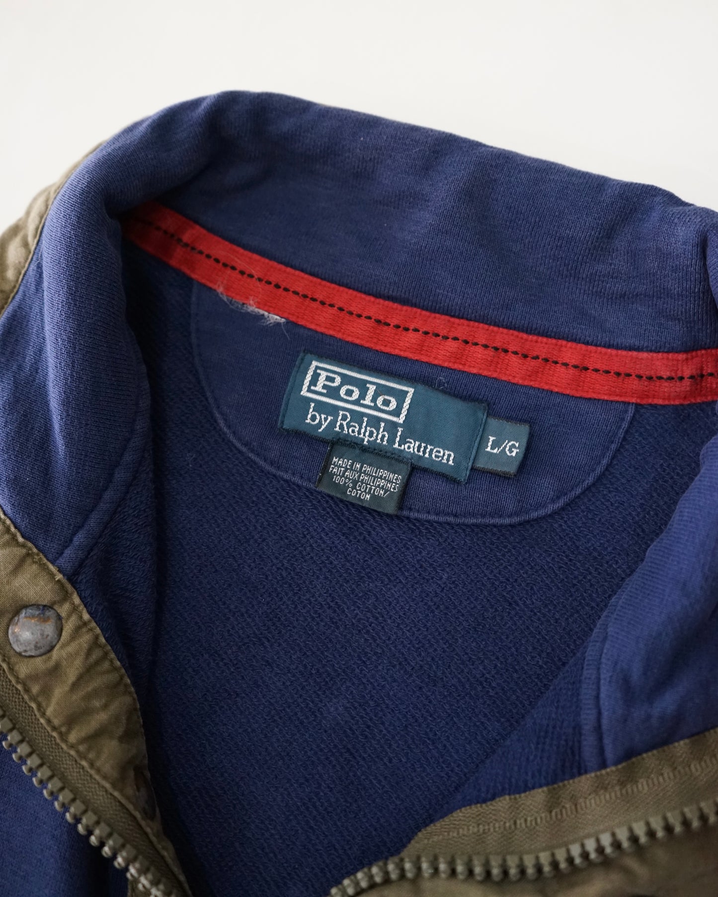 90s Polo by Ralph Lauren half zip pullover