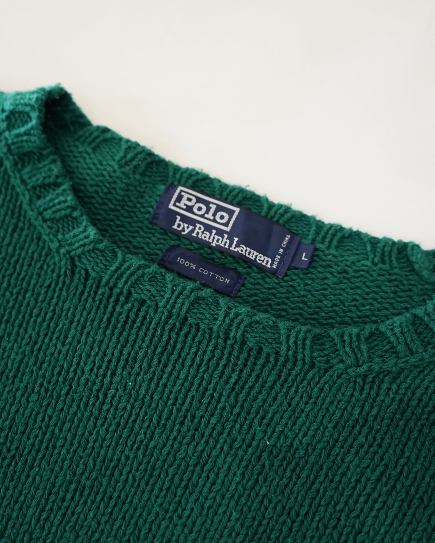 90 Polo by Ralph Lauren cotton knit