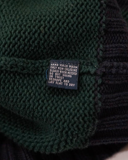 90s Polo by Ralph Lauren border cotton knit
