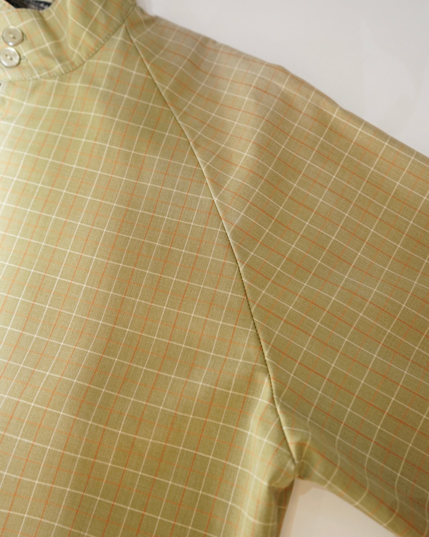 90s TOWN CRAFT check Harrington jacket