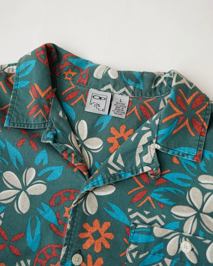 90s OCEAN PACIFIC floral print shirts