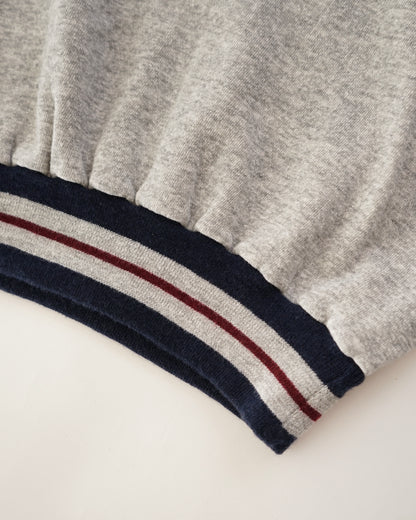 80s v neck sweat shirt