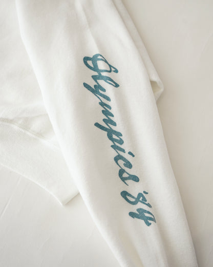 80s“HIGH JUMP ’83” Print Sweatshirt