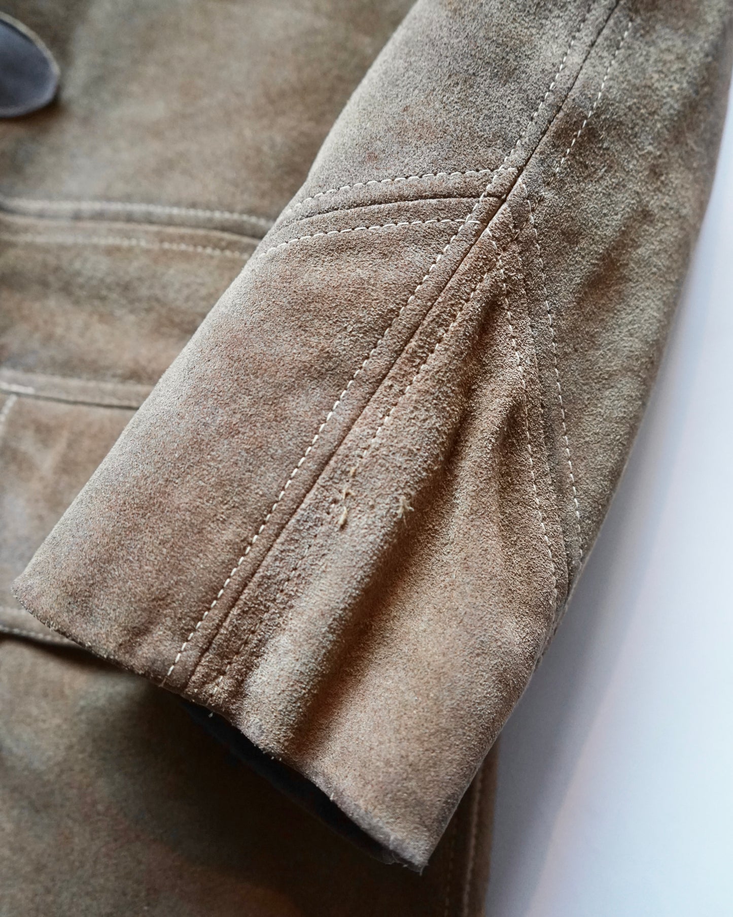 70~80s LAKELAND mouton duffle coat