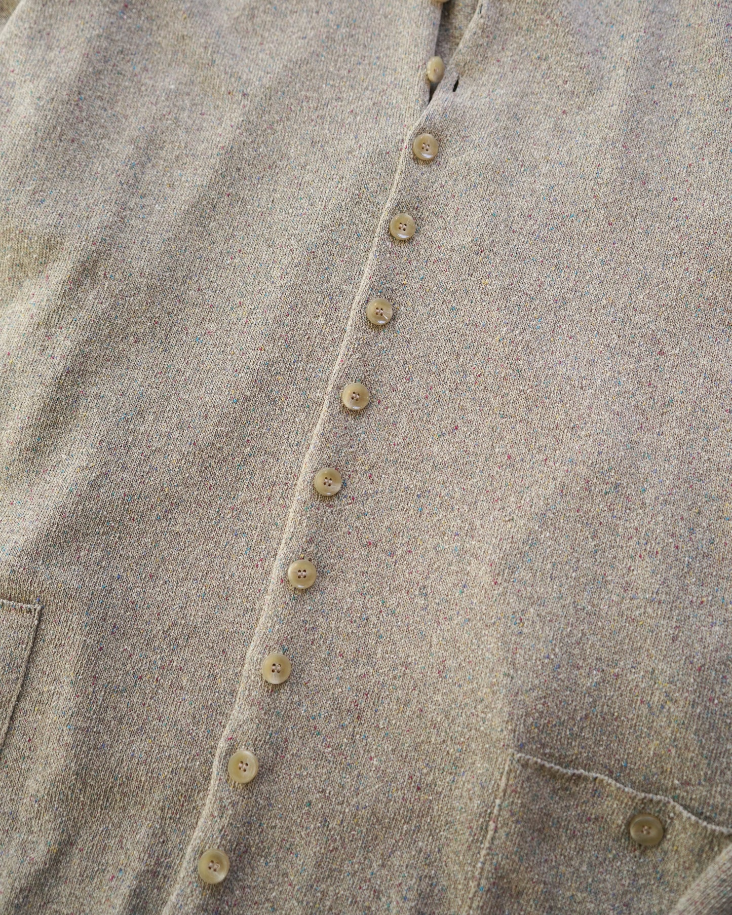 oira- box cardigan almond