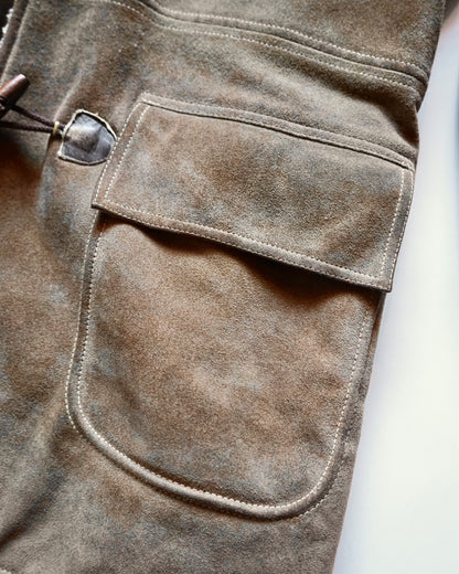 70~80s LAKELAND mouton duffle coat