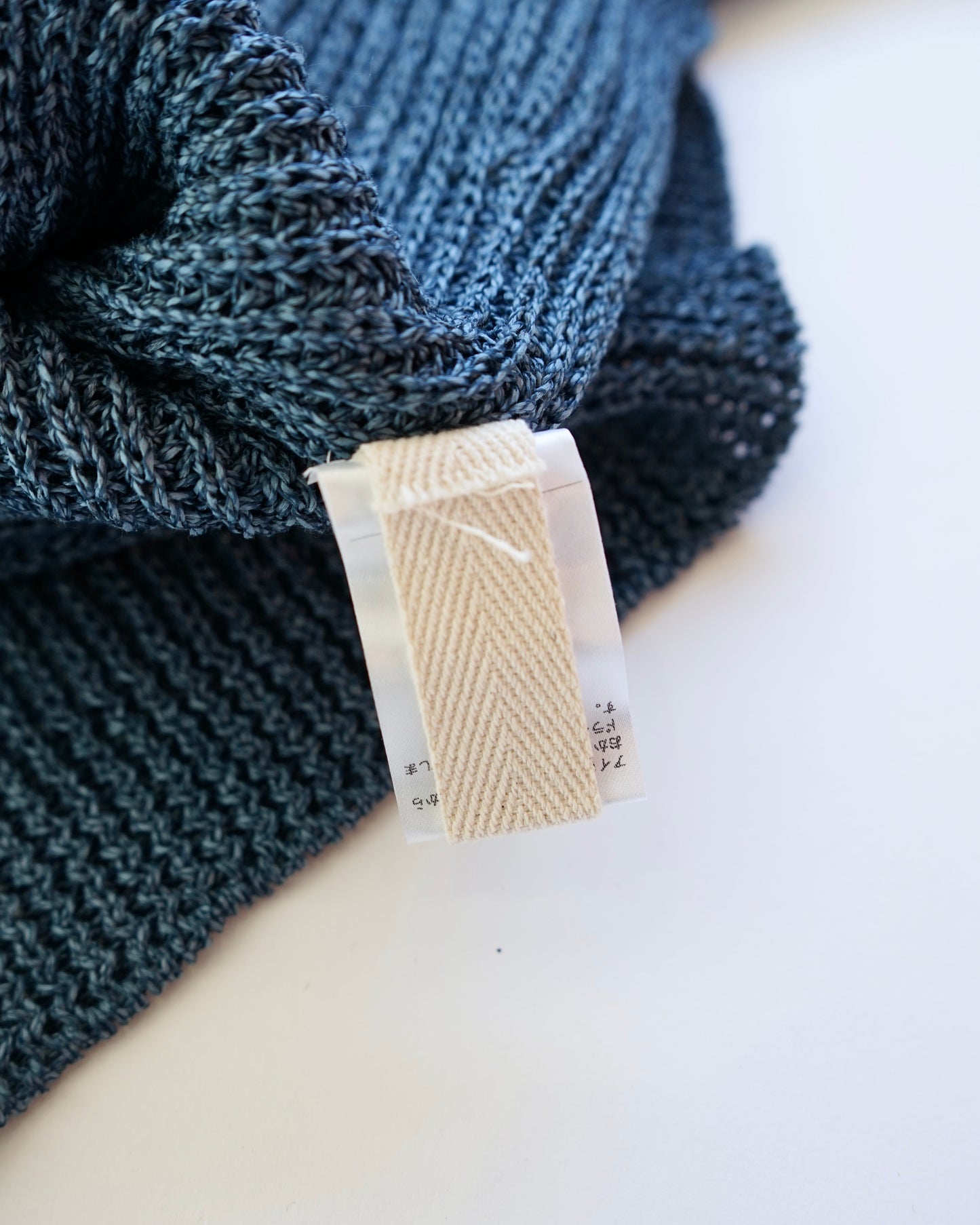 oira-和紙cardigan blue