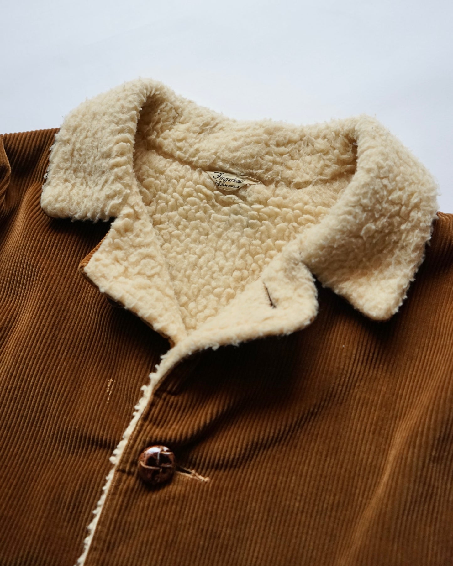 70s Fingerhut corduroy ranch coat