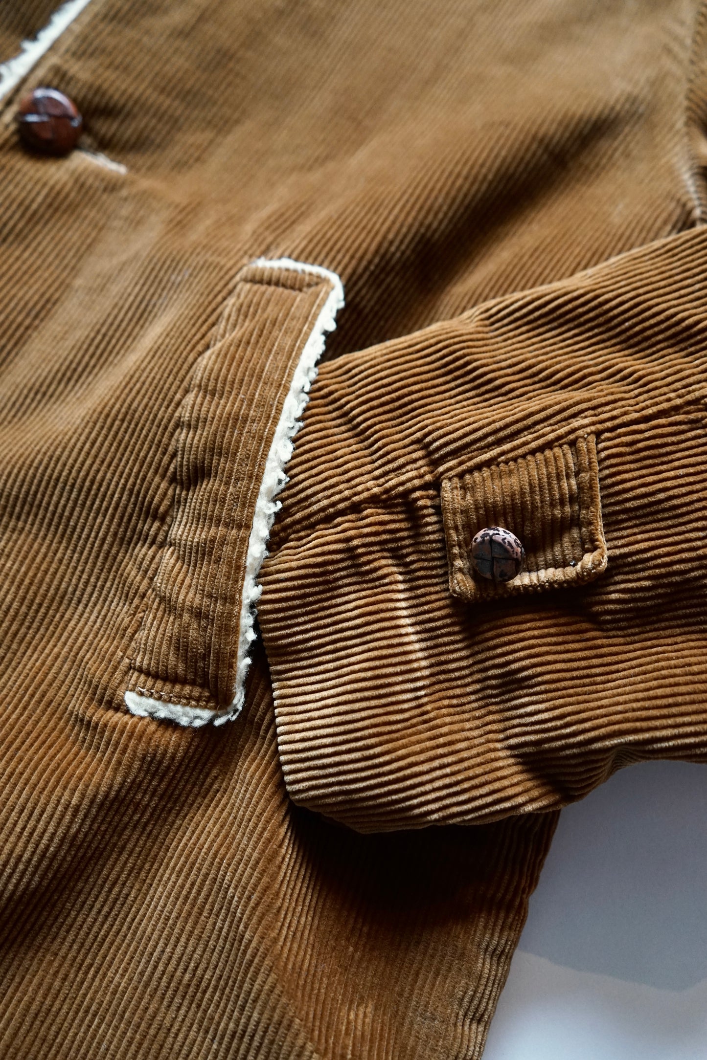 70s Fingerhut corduroy ranch coat